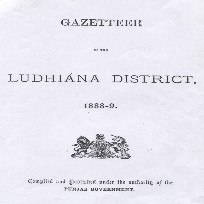 Ludhiana District 1888