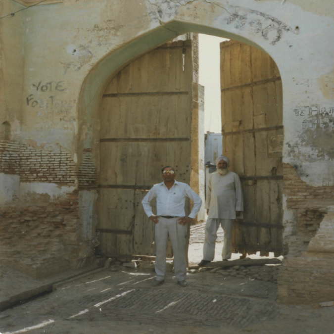 At native town in 1999