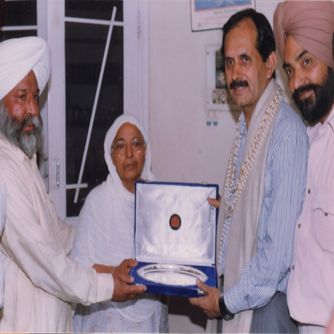 At native town in 1999