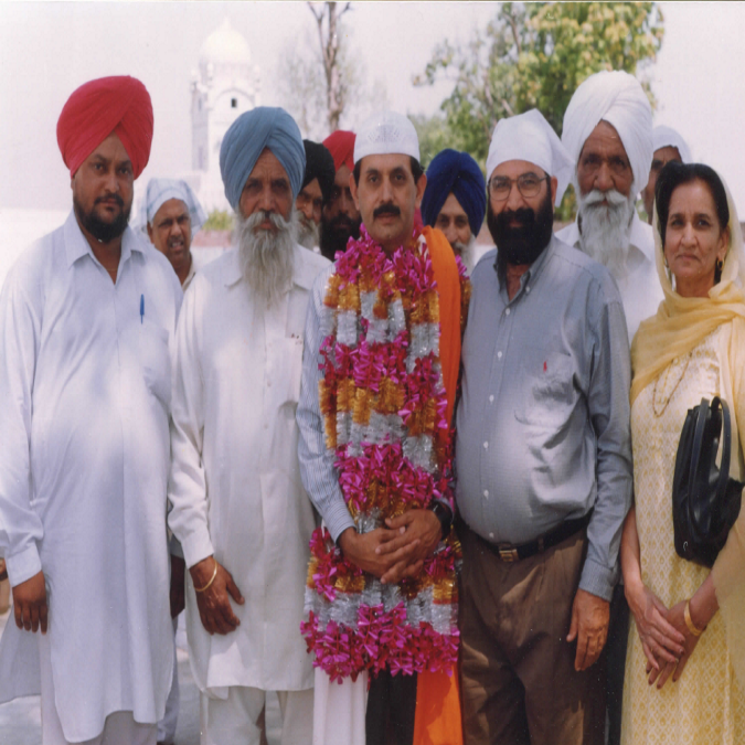 At native town in 1999