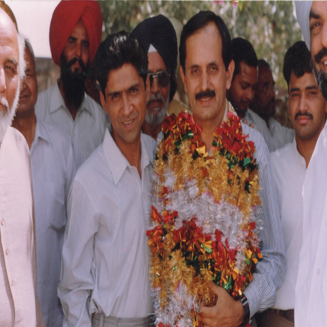 At native town in 1999