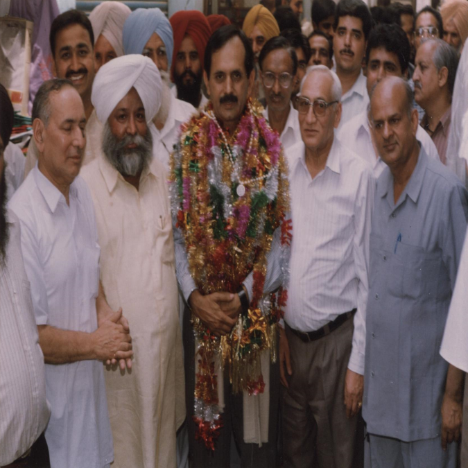 At native town in 1999