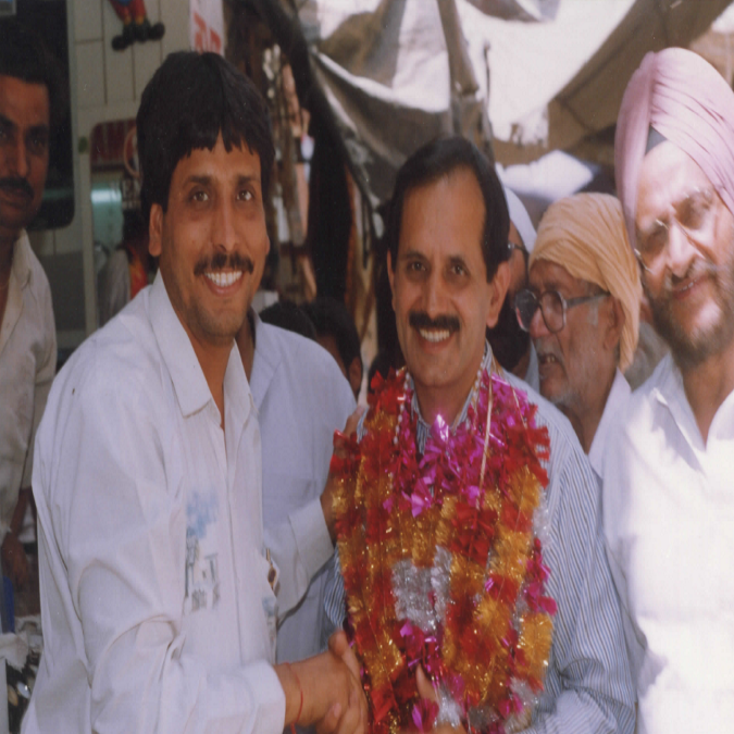 At native town in 1999