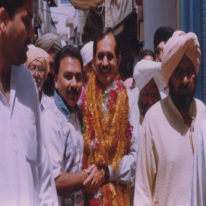 At native town in 1999