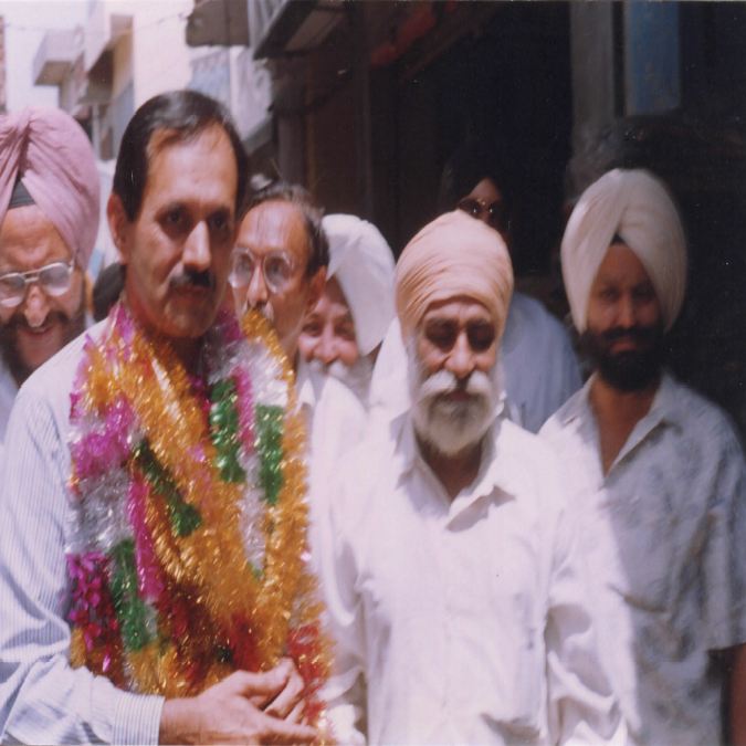 At native town in 1999
