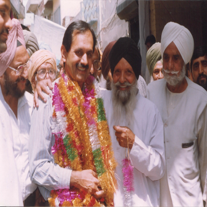 At native town in 1999