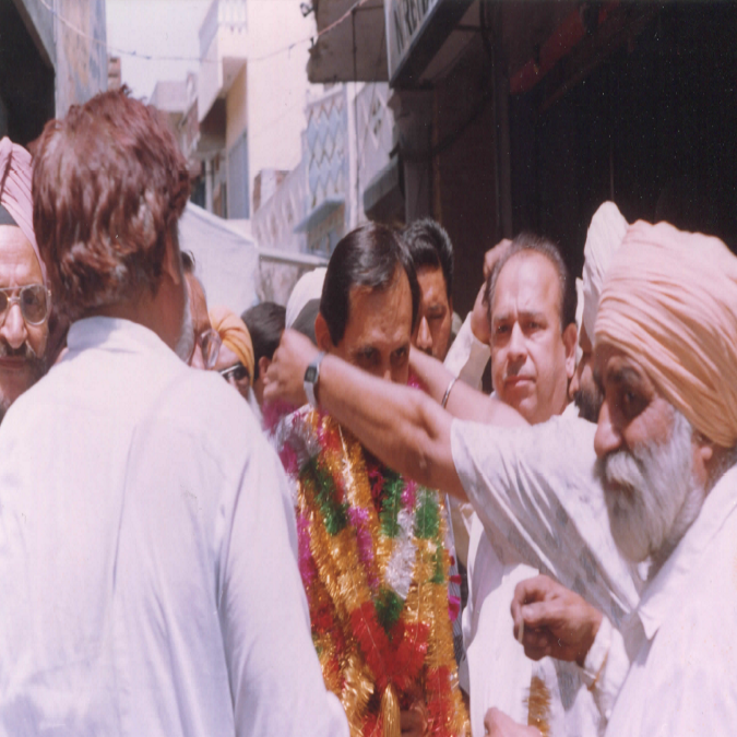 At native town in 1999