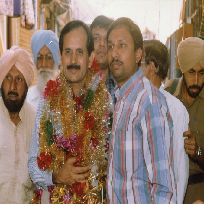 At native town in 1999
