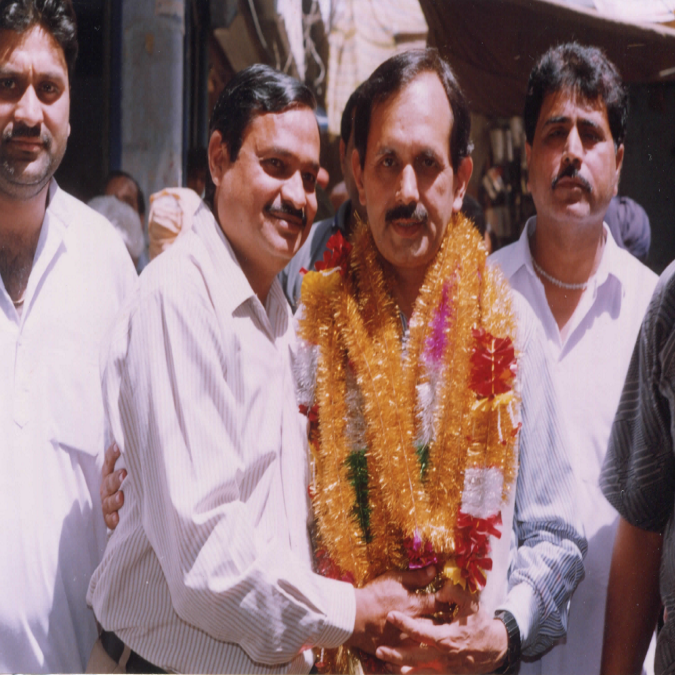At native town in 1999
