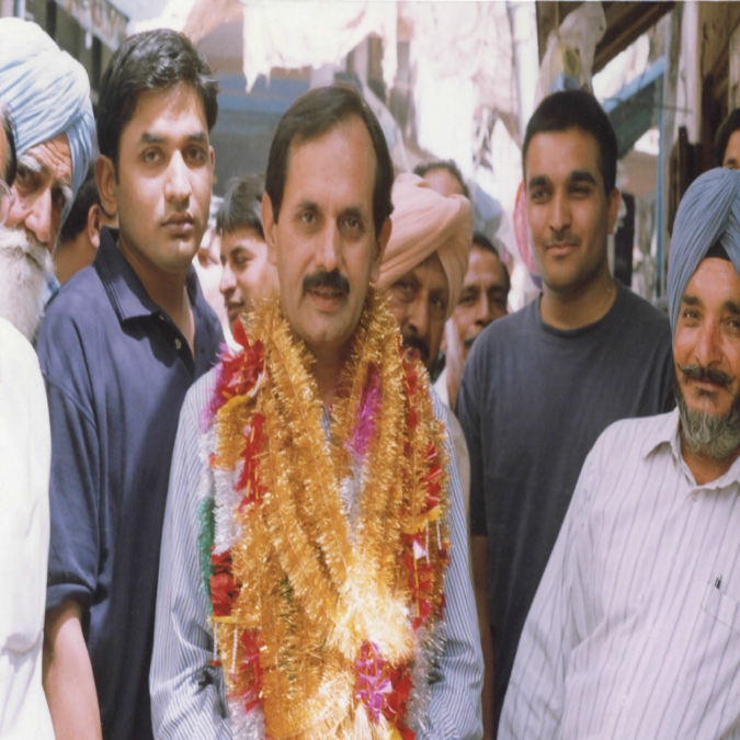 At native town in 1999