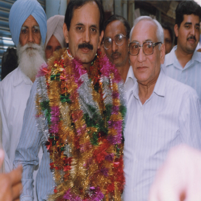 At native town in 1999