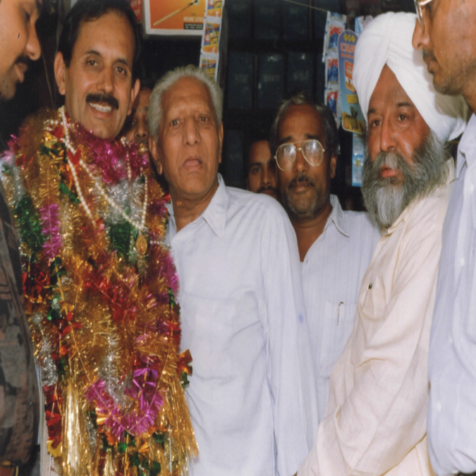 At native town in 1999
