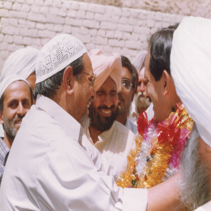 At native town in 1999