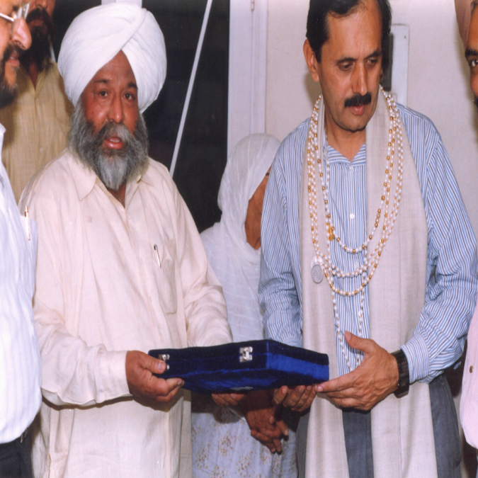 At native town in 1999
