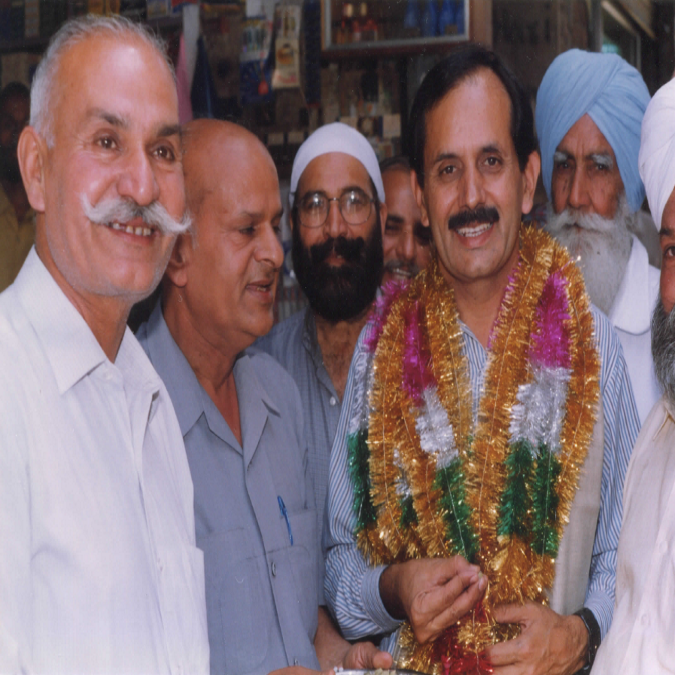 At native town in 1999