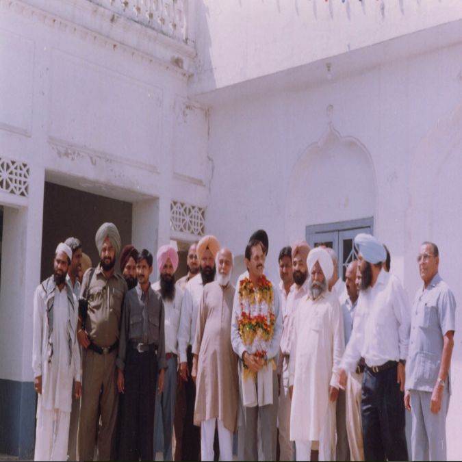 At native town in 1999
