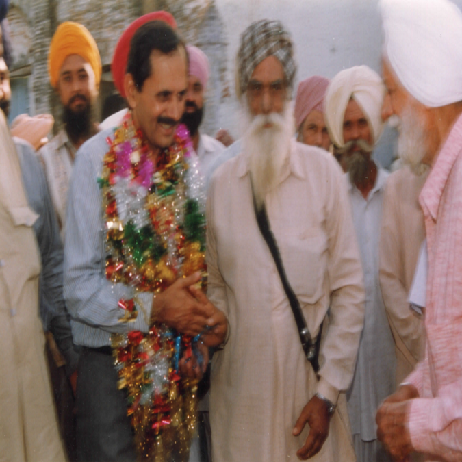 At native town in 1999