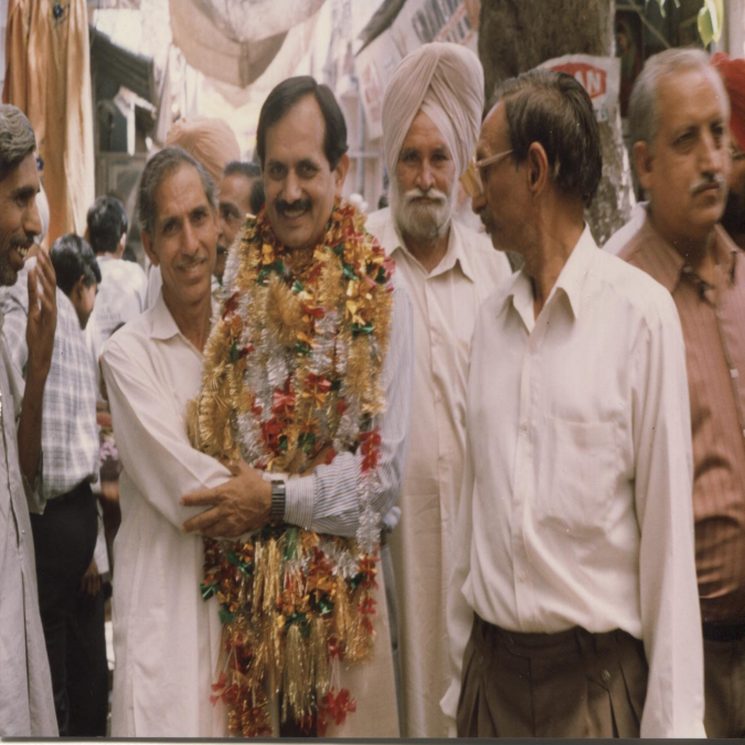 At native town in 1999
