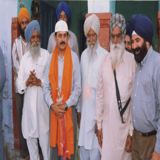 At native town in 1999