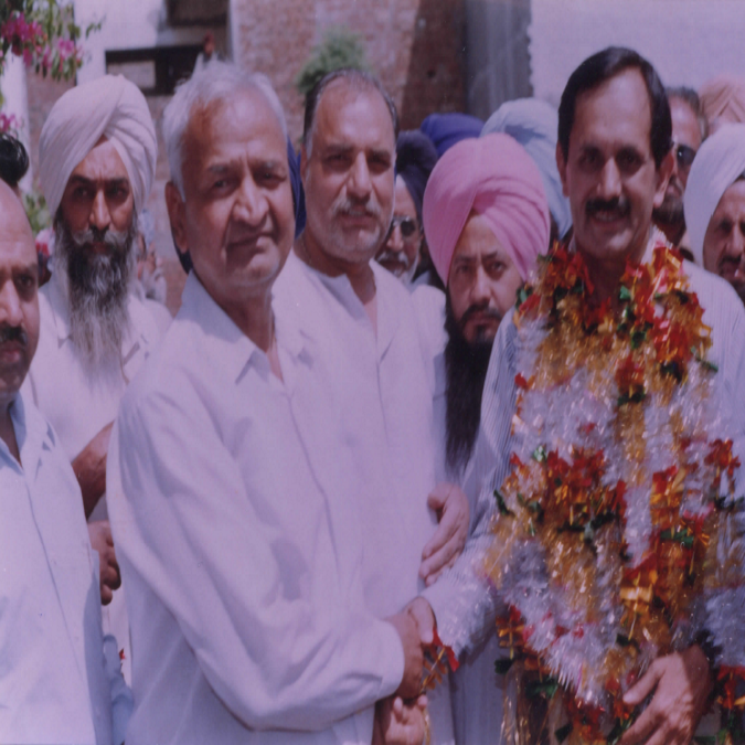 At native town in 1999