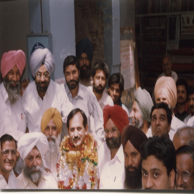 At native town in 1999