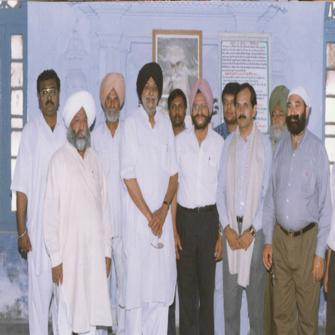 At native town in 1999