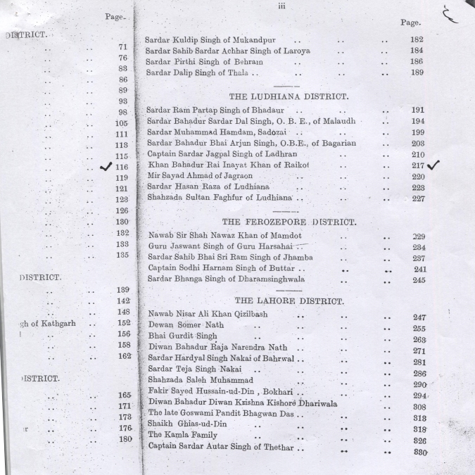 Chiefs and Families 1940
